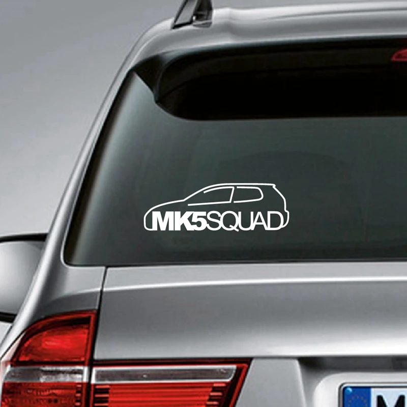 For MK5 SQUAD Vinyl Art Sitcker Car Decor
