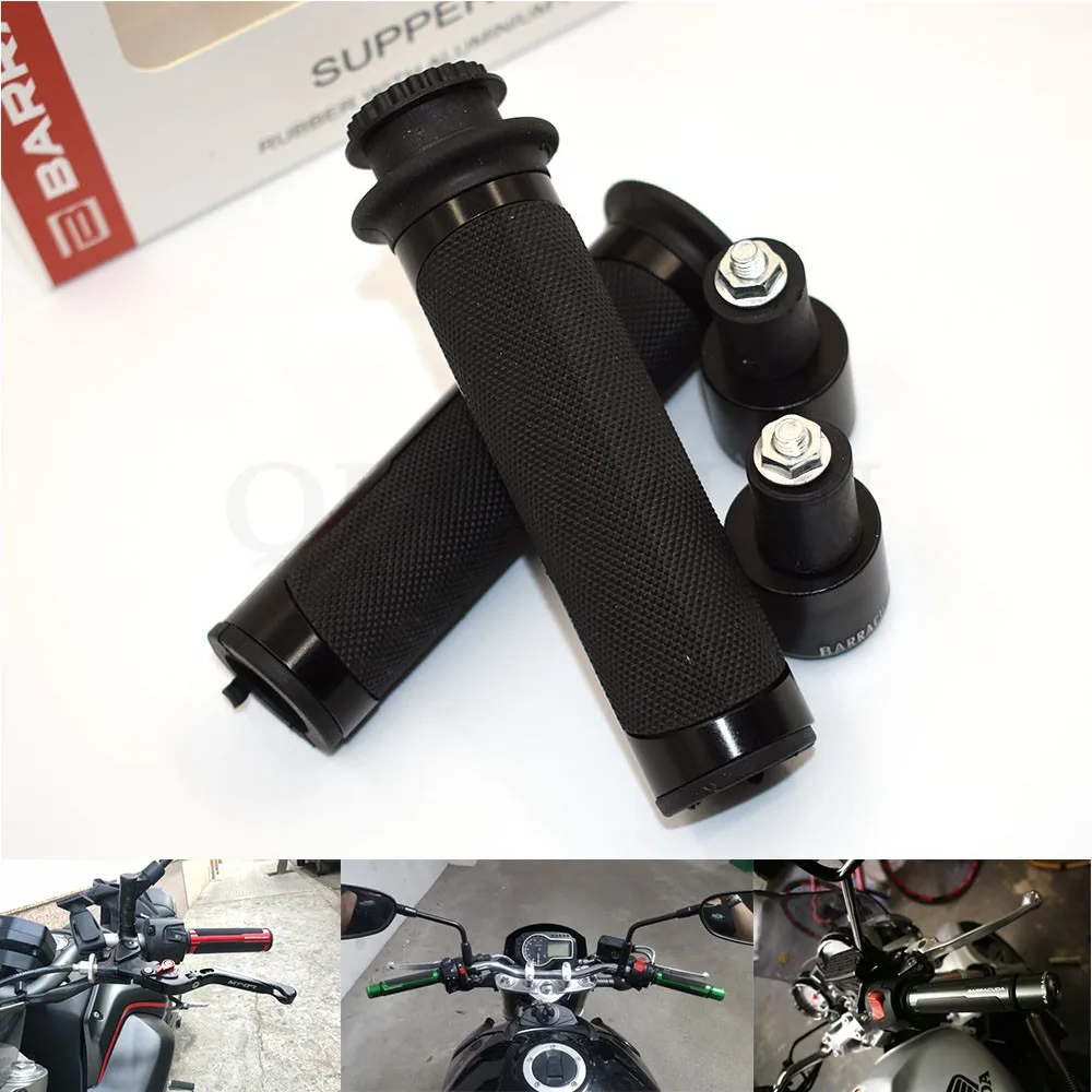 Для мотоциклетных ручек 7/8 дюйма колпачки/ручки руля CNC 22 мм универсальные для Yamaha