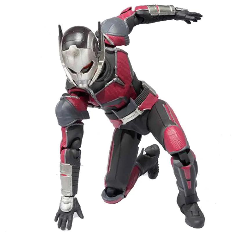 SHF Marvel Civil War Ant Man мультяшная Игрушка Мстители фигурка модель куклы 17 см | Игрушки и