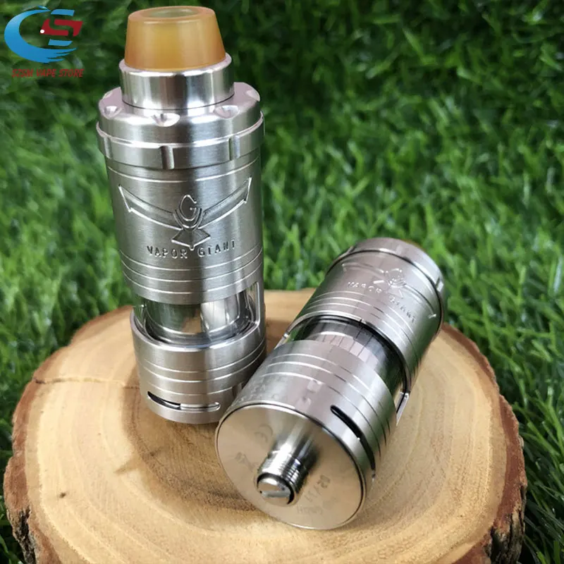 Горячее поступление Vapor Giant v6S 23 мм RTA 6 мл емкость 316ss Регулируемый нижний поток воздуха одна катушка распылитель VS Giant M5 MTL RTA