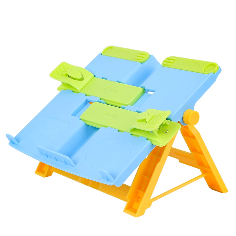 

Plastic Book Holder for Reading Shelf Bookshelf Student Adjustabl Bookend Desk Holder Stand for Books Organizer Gift Stationery