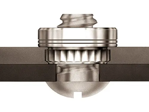 KFS2-M2/M2.5/M3/M3.5/M4/M5 прокладочная гайка самозажимные гайки серверный шкаф вставка Tuercas заклепки Tuerca Rivnut Ecrou Moeren Noix