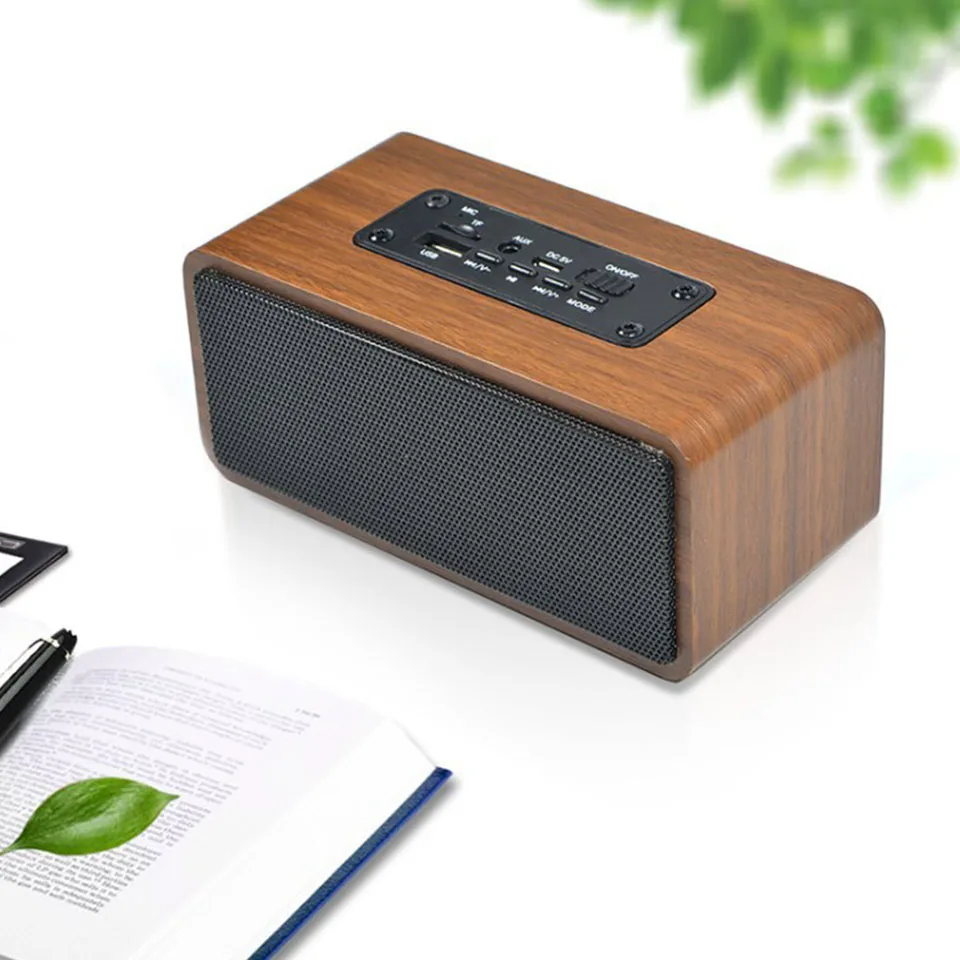 Retro Wood Super Bass Wireless Mini Bluetooth Speaker Portable Subwoofer Bluetooth Sound System Stereo Music Surround Speaker цена Retro Wood Super Bass Wireless Mini Bluetooth Speaker Portable Subwoofer Bluetooth Sound System Stereo Music Surround Speaker цены онлайн