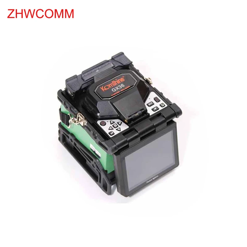 ZHWCOMM GX36 сварочный аппарат для оптоволокна FTTH водонепроницаемое волокно сварочный аппарат 9 s Сращивание 30 s нагревание английское меню