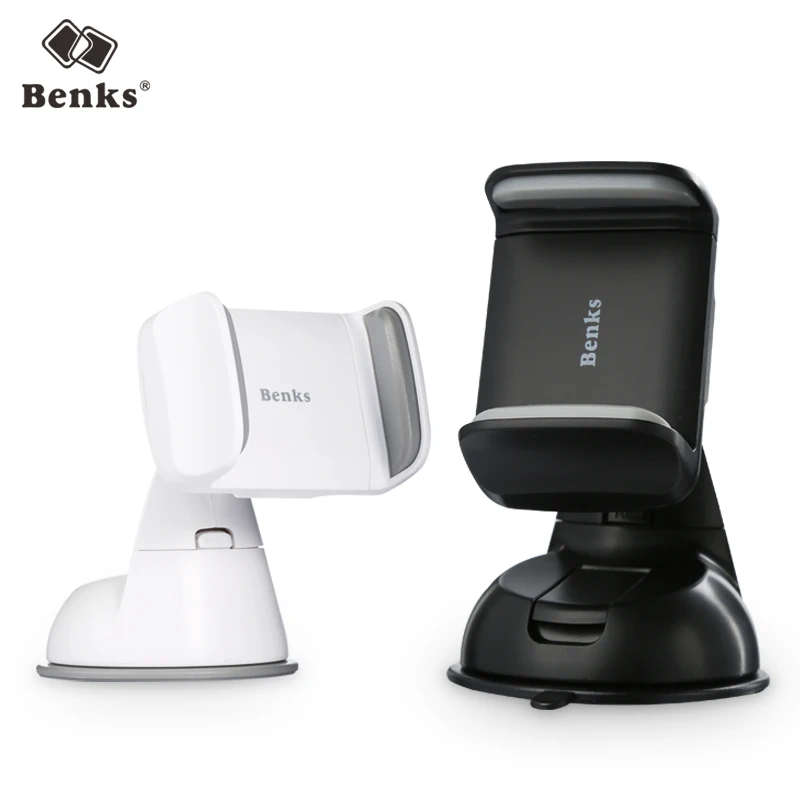 Benks Car Windshield Sucker Phone Holder for iPhone 7 6S xiaomi 5 360 Degree Rotation Mount Stand 3.5-5.5 inch Mobile Phones | Мобильные