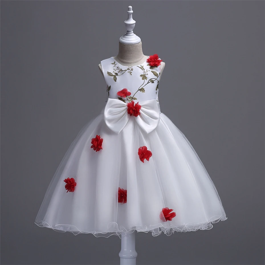 Dresses for girls Kids Clothes Flower Girls Dress For Wedding Events Party Baby Girl Birthday Dress Children's Dresses
