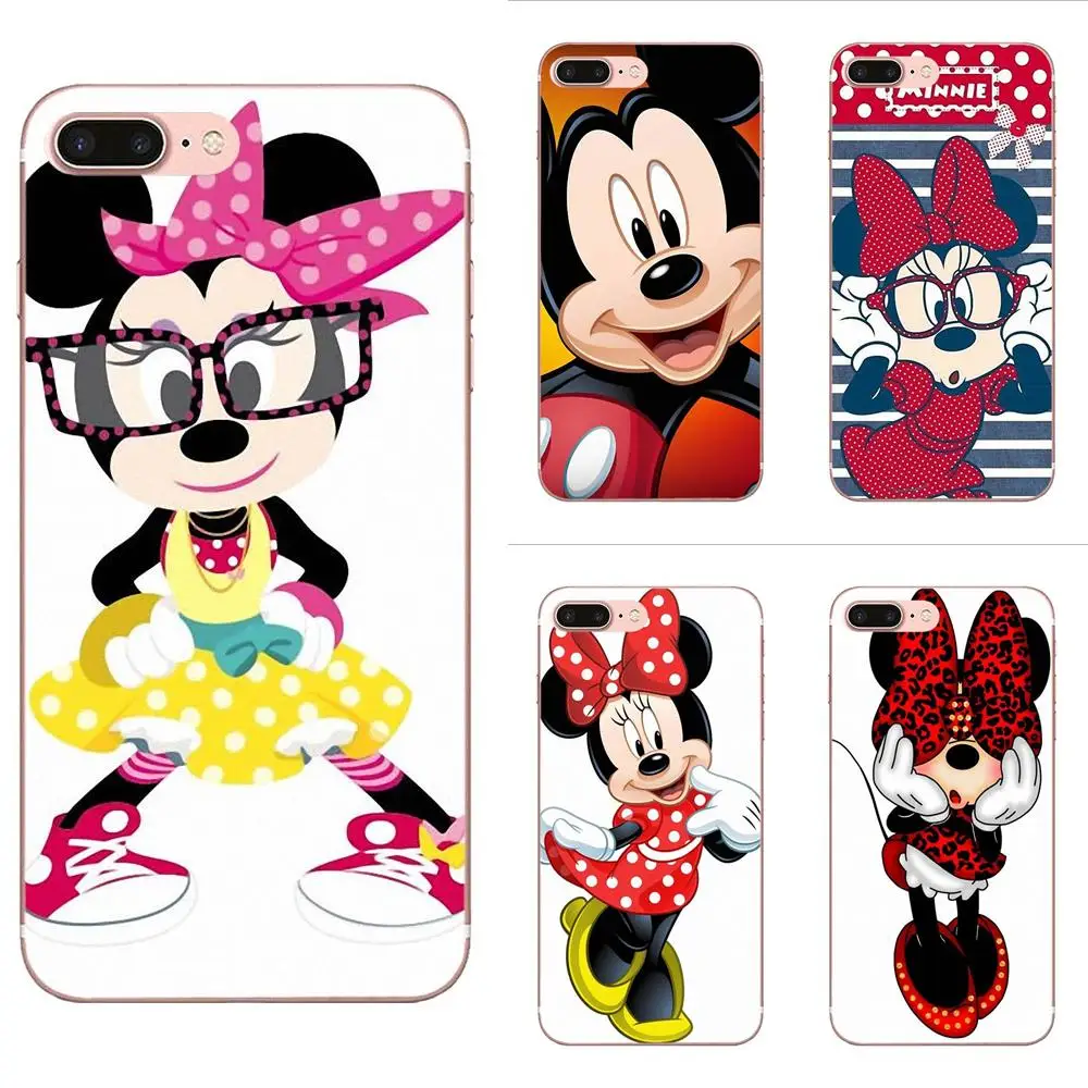 

Cute Phone Case Cute Minnie Mickey Cartoon For LG G2 G3 G4 G5 G6 G7 K4 K7 K8 K10 K12 K40 Mini Plus Stylus ThinQ 2016 2017 2018