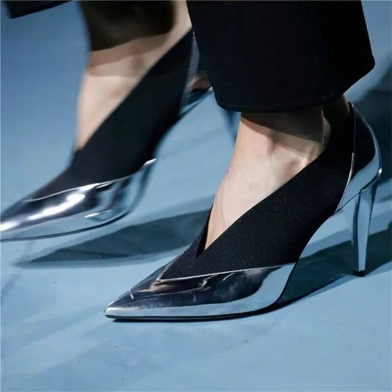 FEDONAS/фирменный дизайн; женские туфли-лодочки; сезон весна-лето; Новое поступление; модные вечерние туфли из натуральной кожи на высоком каблуке; женская обувь для ночного клуба