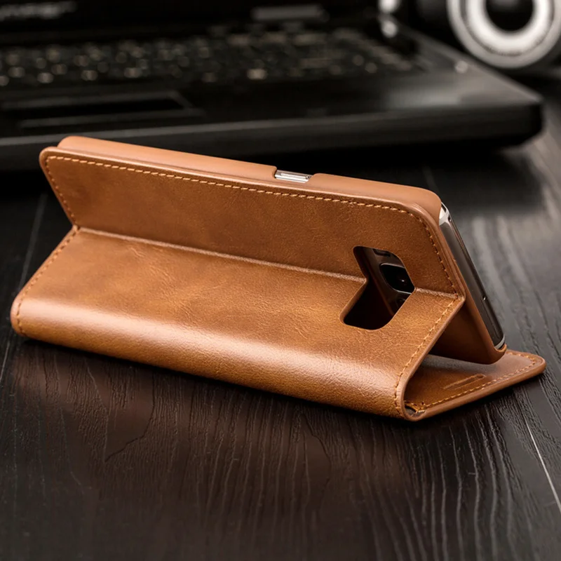 Musubo Luxury Flip Leather Case For Samsung Galaxy S10 Plus S10+ S10E S9 Plus S8 S8+ S9+ Cover Casing Whit Card Slot Coque Capa