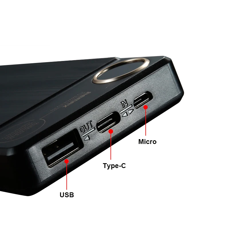 Внешний аккумулятор, 10000 мА/ч, type-C, USB аккумулятор, внешний аккумулятор, телефон, 10000 мА/ч, цифровой внешний аккумулятор для samsung Iphone 7plus