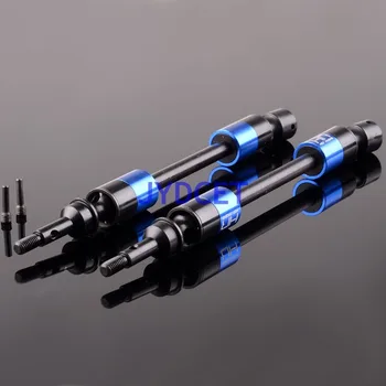 

2 Set RVO288E06 Summit Front Rear Steel CVD Driveshafts Axles For 1/10 Traxxas RC Model Car