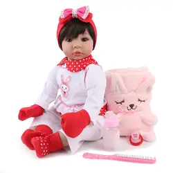 Игрушки для девочек моделирование Reborn кукла ребенок Рождественский подарок куклы для девочек силиконовый ребенок Reborn 0-3 года игрушки для
