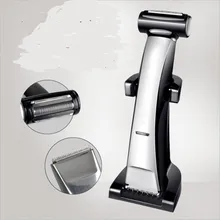 Моющийся Электрический триммер для бороды бритва головка череп машинка для стрижки волос средство для удаления волос на теле лысый бритва головка стружка грумер резак