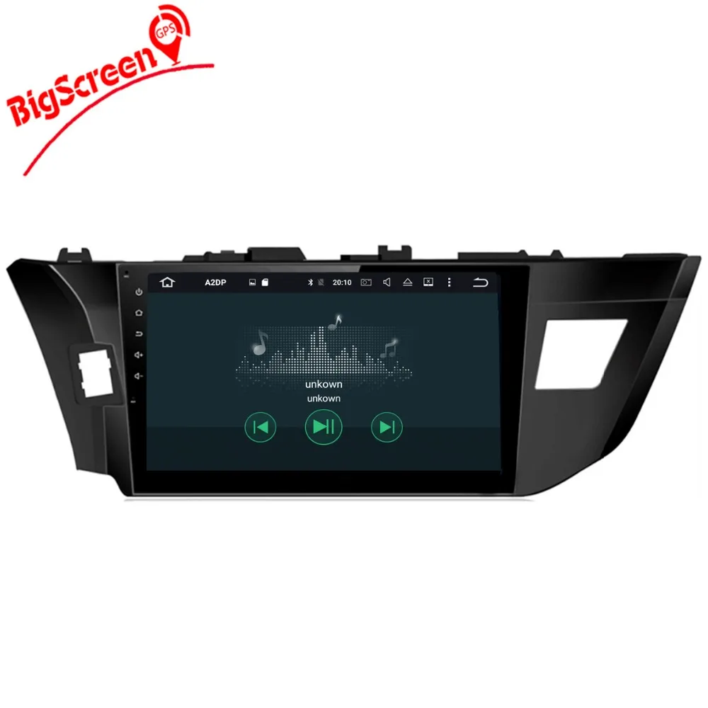 Discount 10.2 Inch the Newest Android 8.0 7. 1 Car No DVD Player GPS Navigation For Toyota Corolla 2014-2016 Stereo Headunit WIFI Setnav 4