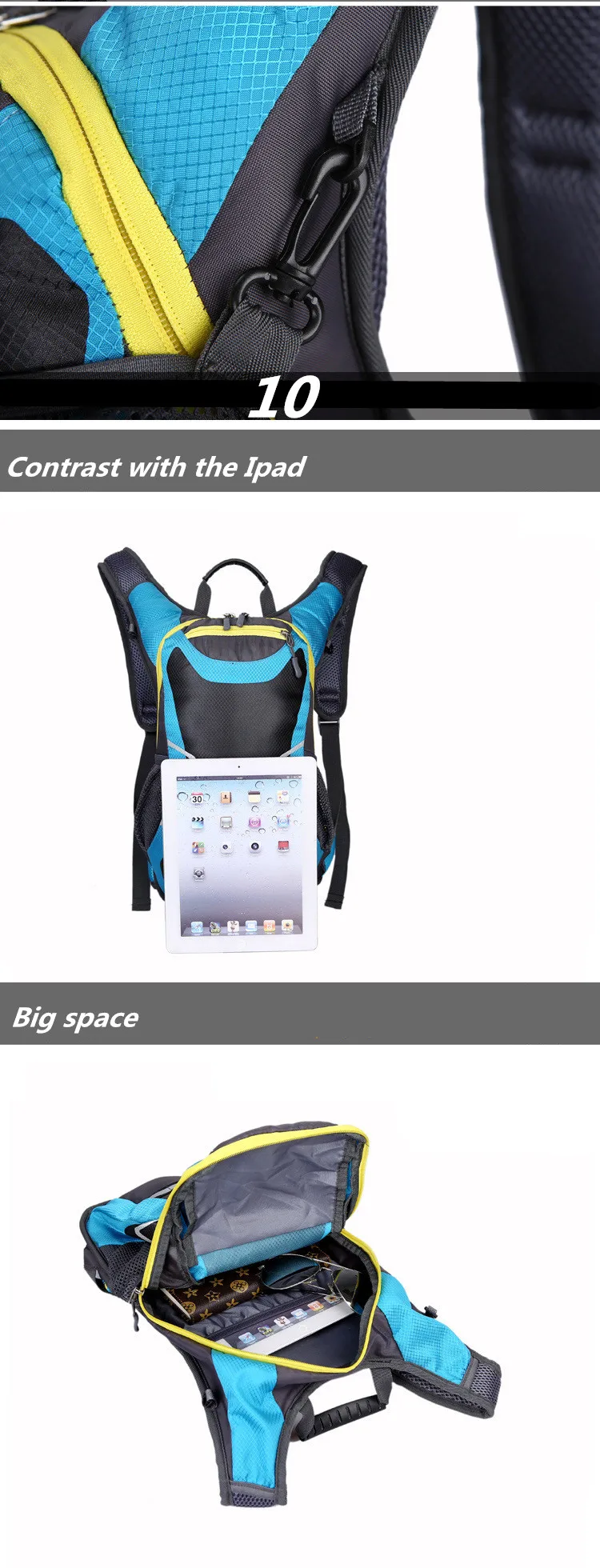 2018 Новый профессиональный рюкзак для верховой езды рюкзаки Велосипедный Спорт дорожная сумка рюкзак Многофункциональный Высокая емкость