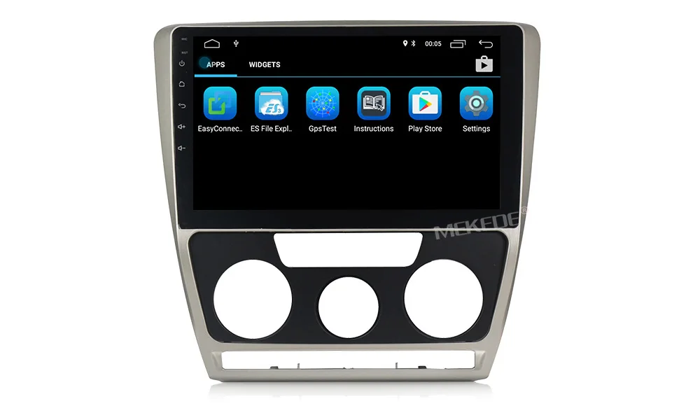 Sale MEKEDE Android8.1 Car DVD GPS Multimedia Player For SKODA Octavia 2 2011-2013 A5 Car dvd Navigation Radio  Audio Player 6