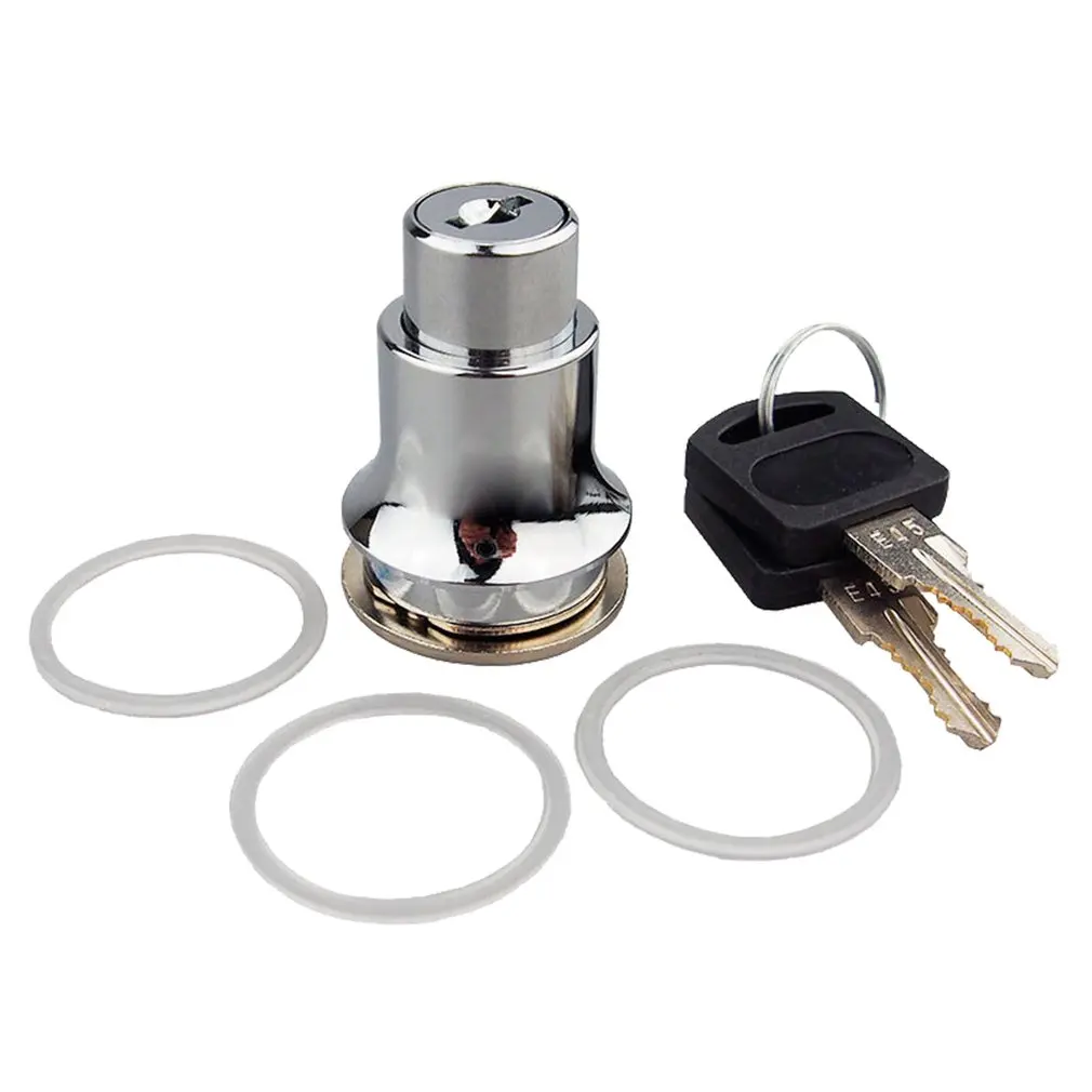 Прочный практичный шкаф раздвижной стеклянный дверной замок + ключи