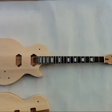 DIY Высший сорт незавершенная электрогитара с шеей, Электрогитара Комплект, одна часть гитары