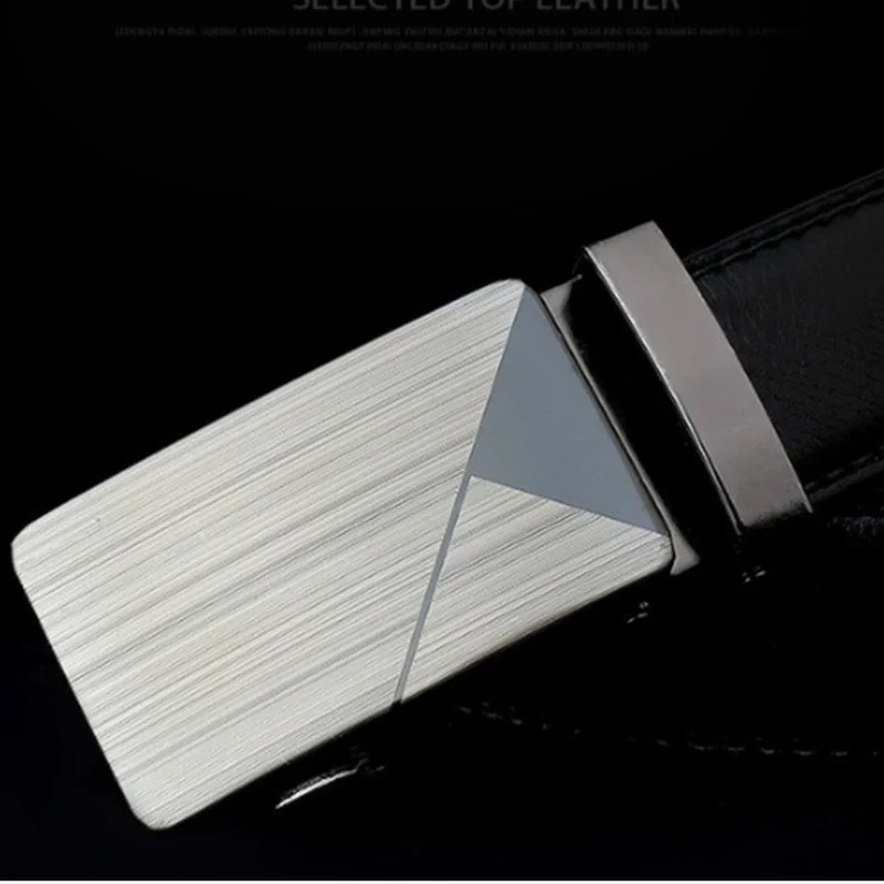 

120cm Men Leather Belt Male Leather Belts Automatic Buckle Fashion Designer High Quality Mens Belts Luxury Casual Business Belt