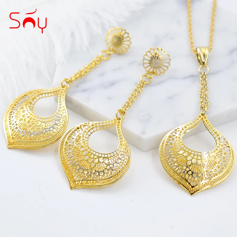Ювелирные изделия Sunny Jewelry модные ювелирные 2020 серьги подвески наборы для женщин