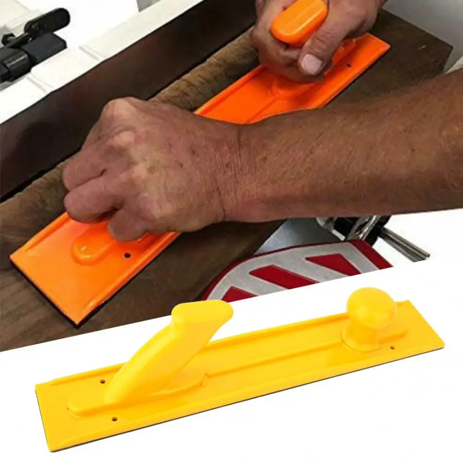 

Double Handle Rectangular Wood Saw Push Stick Plastic Practical Safety Push Block Woodworking Tool