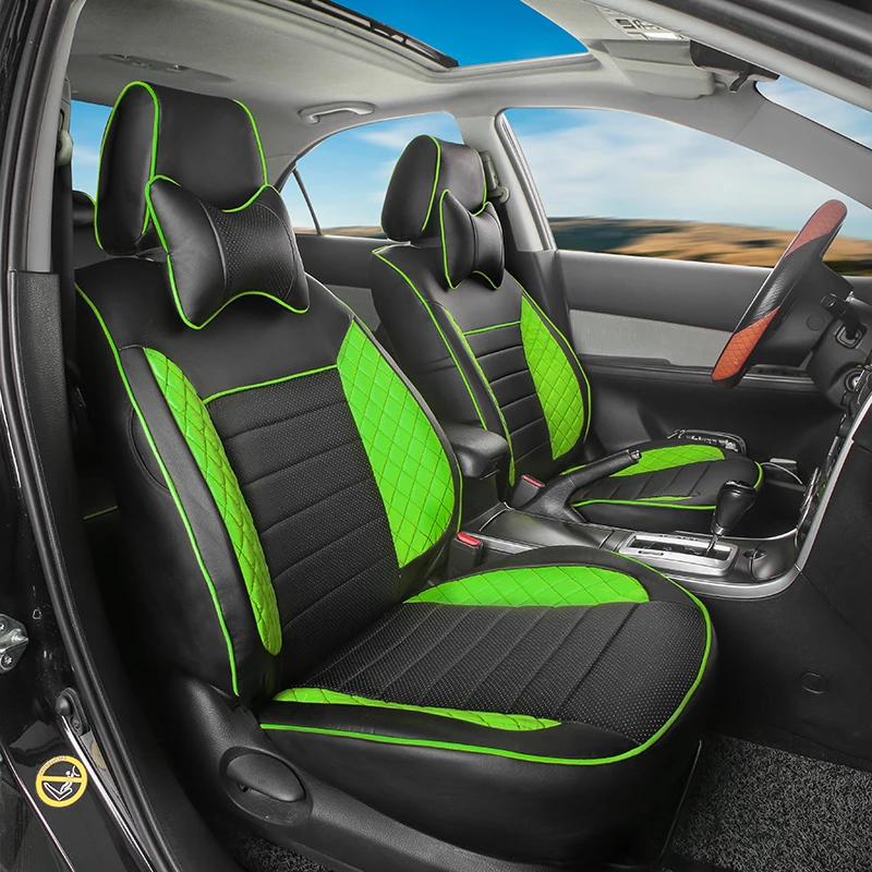 Set New Head Rest Cover for Renault Headrest covers pad