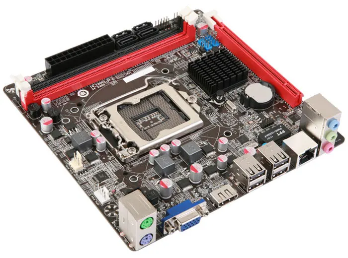 Used,for Colorful C.H61HD V20 1155 mini mini Industrial motherboards