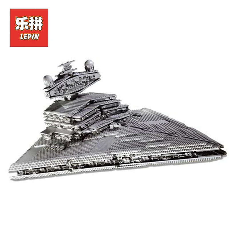 

2018 New LEPIN 05027 3250Pcs Star Wars Imperial Star Destroyer Model Building Kit Blocks Bricks Compatible Toys 10030