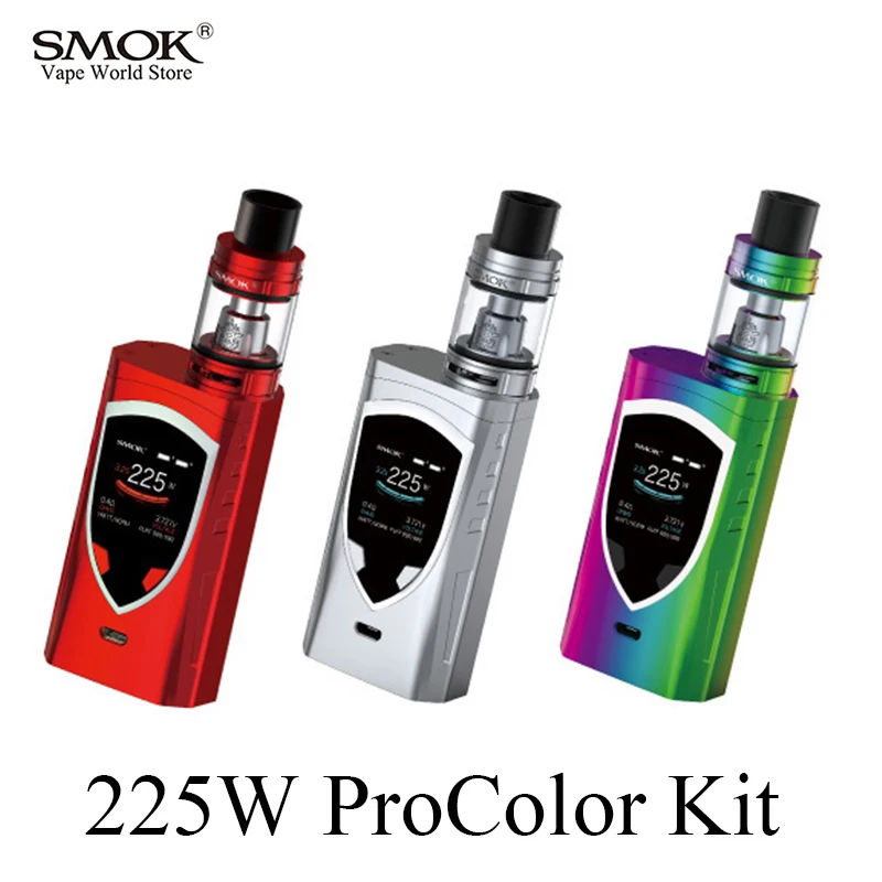 

SMOK Alien ProColor kit Vape E Cigarette Box Mod Electronic Cigarette Vaporizer VS RX 200 Mini Buy Kit Get 3 Core Free S160