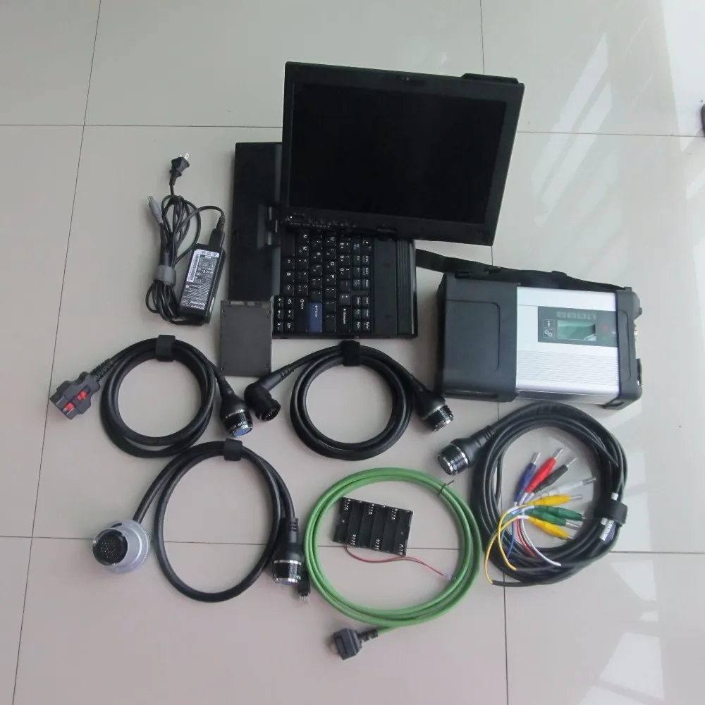  Super hohe qulity MB SD C5 SSD mit toughbook X201t I7 diagnose installiert neuesten mb star c5 soft