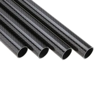 

Hot sale 4Pcs DIY 16x14mm 500mm Vanished Surface Carbon Fiber Tube Tail Tube6.25