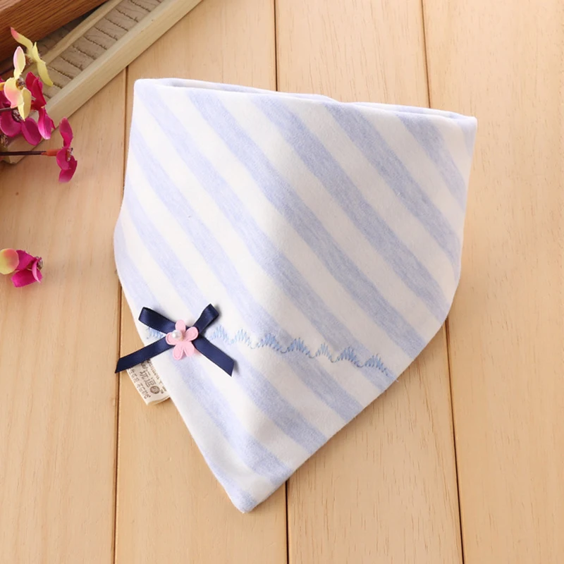 Baby Bib Soft Cotton Burp Cloths Organic Saliva Towel Dribble Bibs