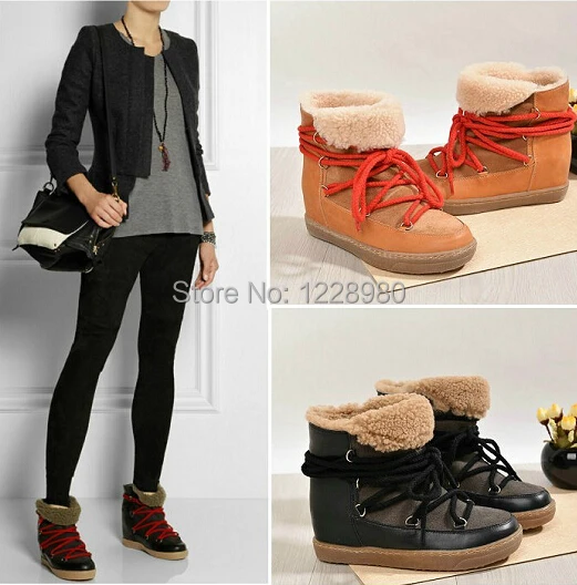 isabel marant nowles snow boots