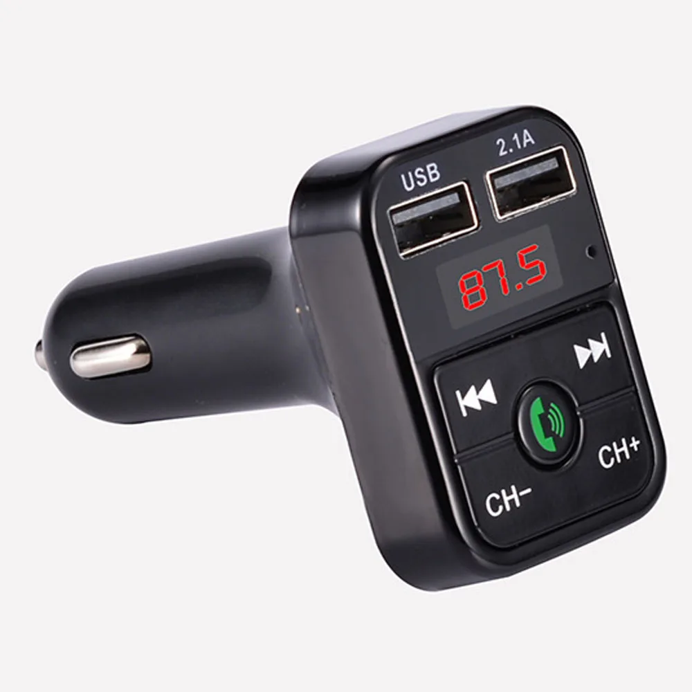 Bluetooth FM Transmitter Hands Free Car Kit Car Styling MP3 Music