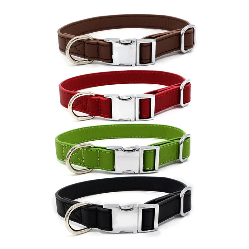 

Dog Collar Personalized Nylon Pet Dog Tag Collar Custom Puppy Cat Nameplate ID Collars Adjustable For Medium Large Dogs Engraved