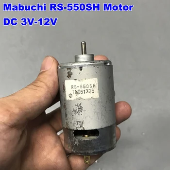 

MABUCHI RS-550SH DC Motor 6V-12V 14000RPM High Speed Industrial Drill Electric Toy Car Motors