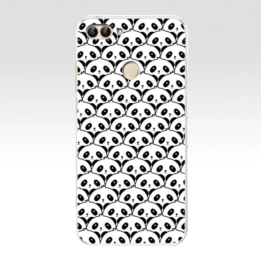 94 ZX Panda милый мягкий силиконовый чехол для Huawei Honor Mate 20 pro View 10 p smart 2018 2019 сотового