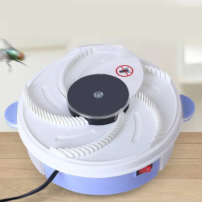 

New Electric Automatic Rechargeable Flycatcher fly trapFly-catching Insect Reject Control Killing Fly Cage Sticks Fly Killer