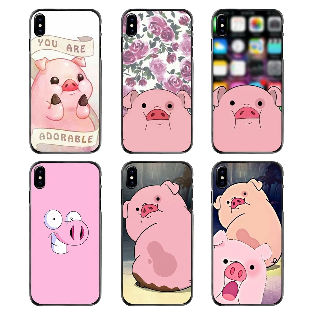 

For Samsung Galaxy Note 2 3 4 5 S2 S3 S4 S5 MINI S6 S7 edge S9 S8 Plus gravity falls Waddles pig Accessories Phone Shell Cover