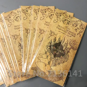

5pcs/10pcs Pack Wholesale Harry Movie the Marauder's Map Wizard Christmas Birthday Gift Party Collection