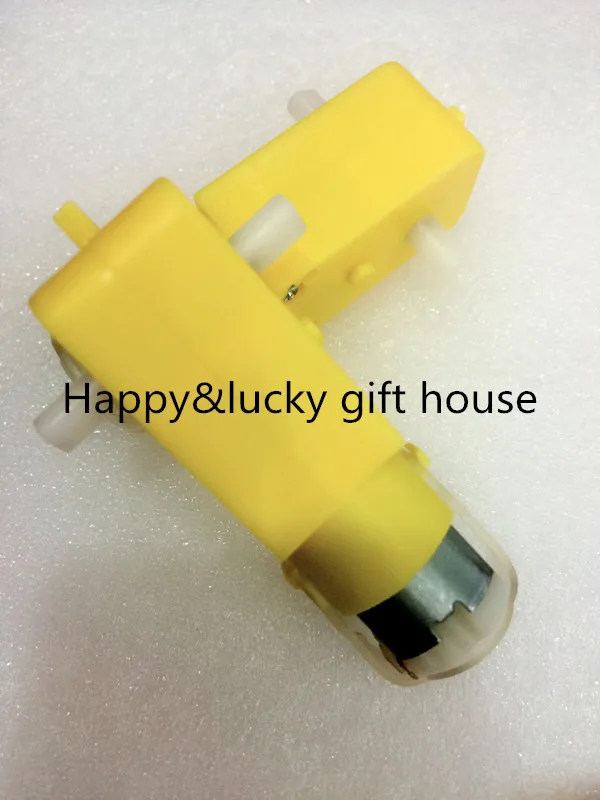 

DC3V-6V DC geared motor, TT motor magnetic interference, smart car chassis, four-wheel drive,free shipping! hot sale!