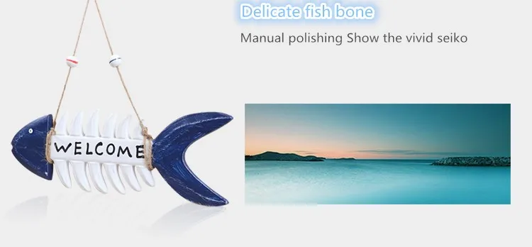 Креативный Европейский морской мир Бытовой Настенный декор Средиземноморский стиль 3D Морская звезда руль, якорь буй морской рыбы