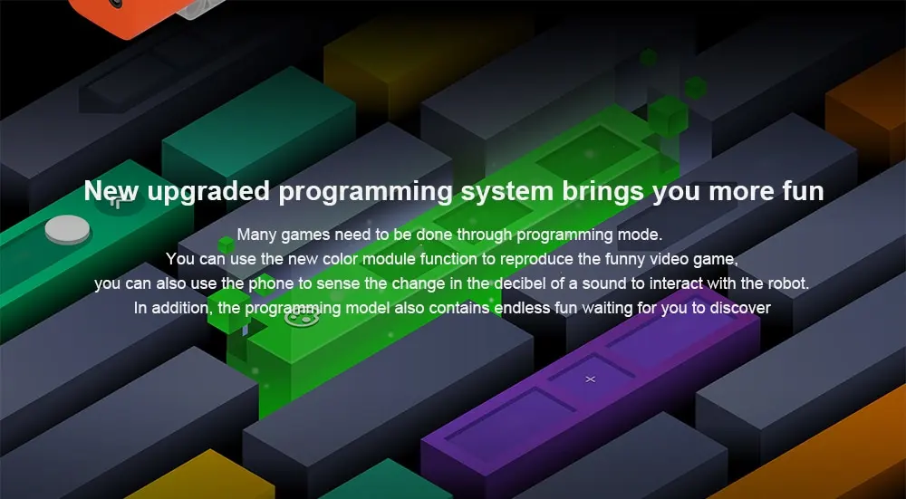 xiaomi mijia датчик цвета для Mitu DIY строительные блоки робота распознавания цвета и градаций серого беспроводные детские игрушки