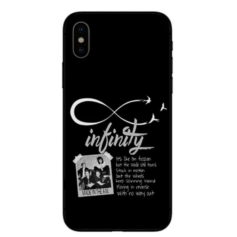 Чехлы для телефонов Tatuagens do One Direction Harry Styles para Coque для iphone 5, 6, 7, 8 Plus, X, мягкий чехол из ТПУ, прозрачный чехол - Цвет: TPU