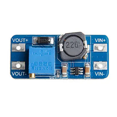 

MT3608 DC DC Step Up Adjustable Converter Booster Power Supply Module Output 2A