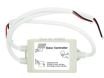 

Solar Panel Charger Controller 12V DC LED Lighting Dusk Dawn With Timer OFF Function