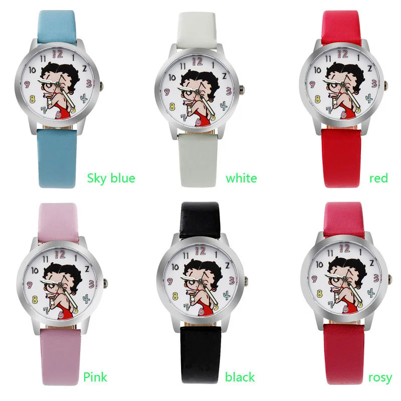 ot03 Child font b Watch b font Girl Little Sister Girl Boy Waterproof Quartz font b
