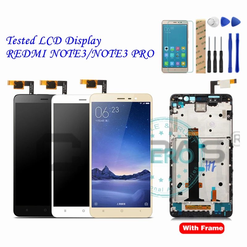 

AAA For Xiaomi Redmi Note 3 Pro LCD Display + Frame Touch Screen Panel Redmi Note3 Pro LCD Display Digitizer Complete Parts