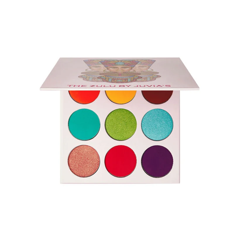 

GIVENONE 9 Color Eye Makeup Nudes Palette Matte Eyeshadow Pallete glitter powder Eye Shadow Earth shadows stamp pigment