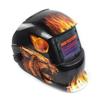 

Welding helmet Automatic Change Welding Mask Head Band Welder Welding Mask TIG Mask - Leopard